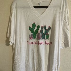 Succa for love t shirt. Size 2 XL